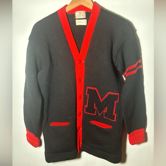 Champion Other - Champion Black and Red Knitwear Cardigan